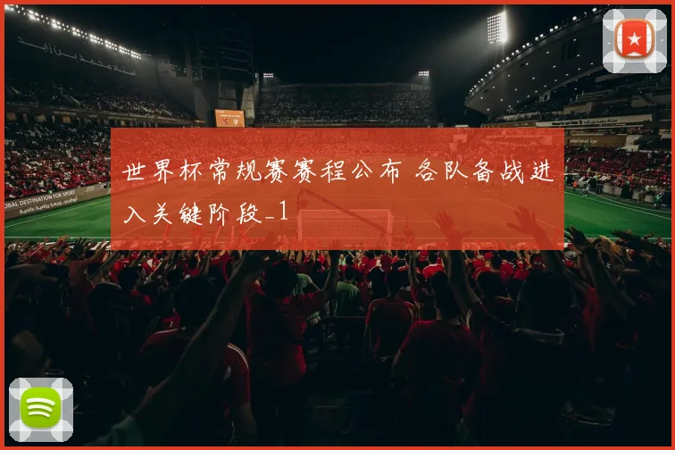世界杯常规赛赛程公布 各队备战进入关键阶段_1